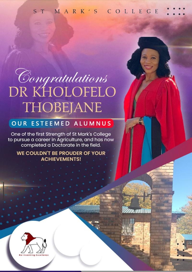 Dr Kholofelo Thobejane